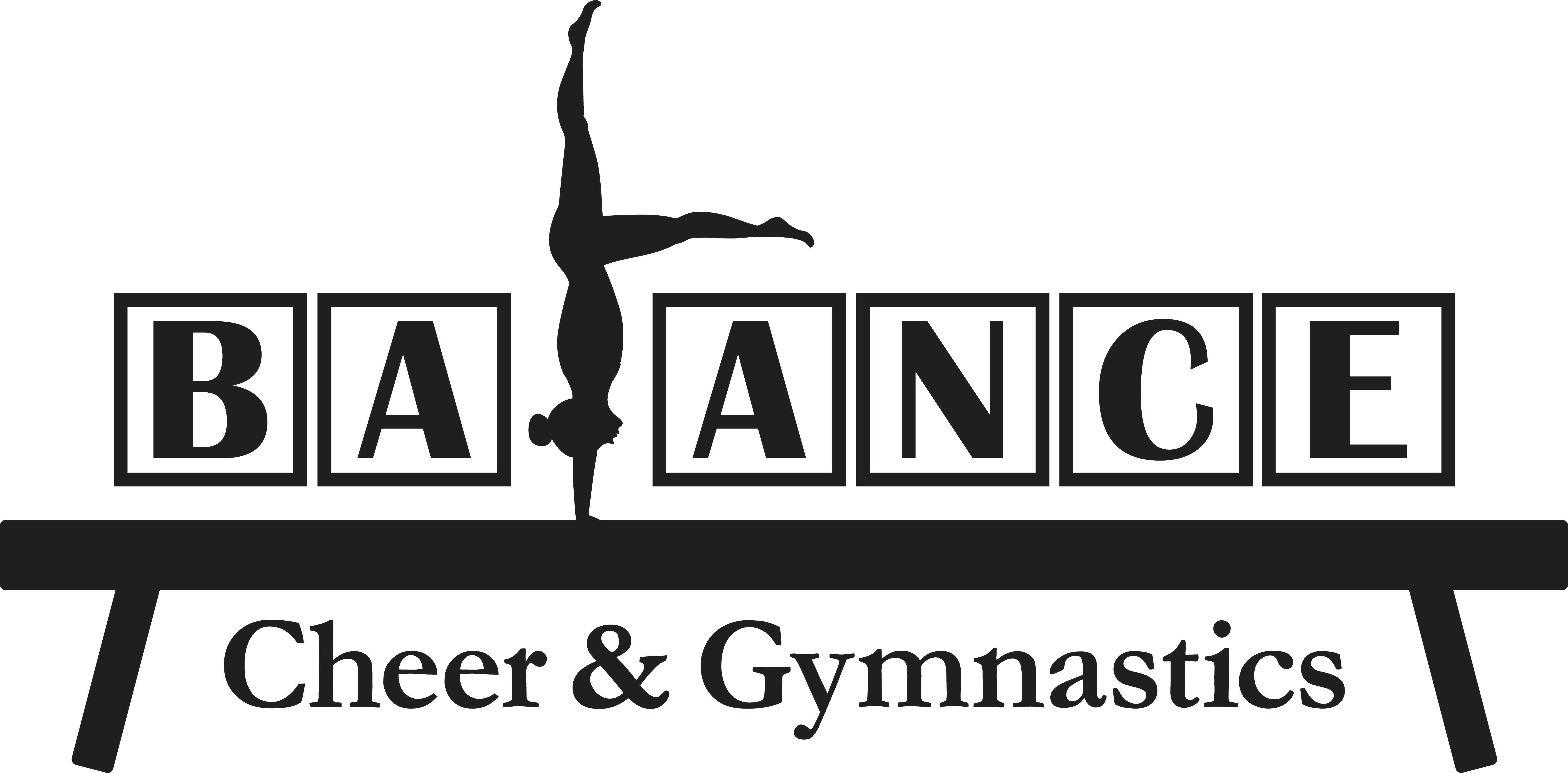 Balance Cheer and Gymnastics logo