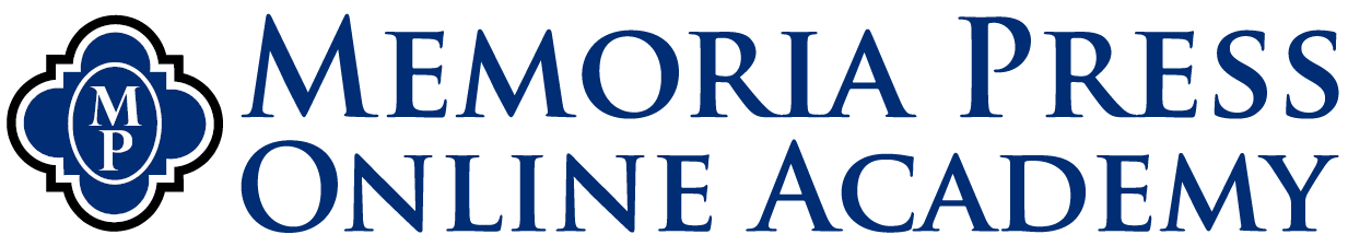 Memoria Press Online Academy logo